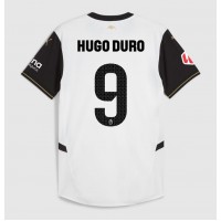 Valencia Hugo Duro #9 Replica Home Shirt 2024-25 Short Sleeve
